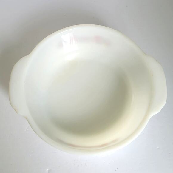 Vintage Fire King Baking Dish 2Qt  Primrose Pattern Mid Century Baking USA - Picture 4 of 8